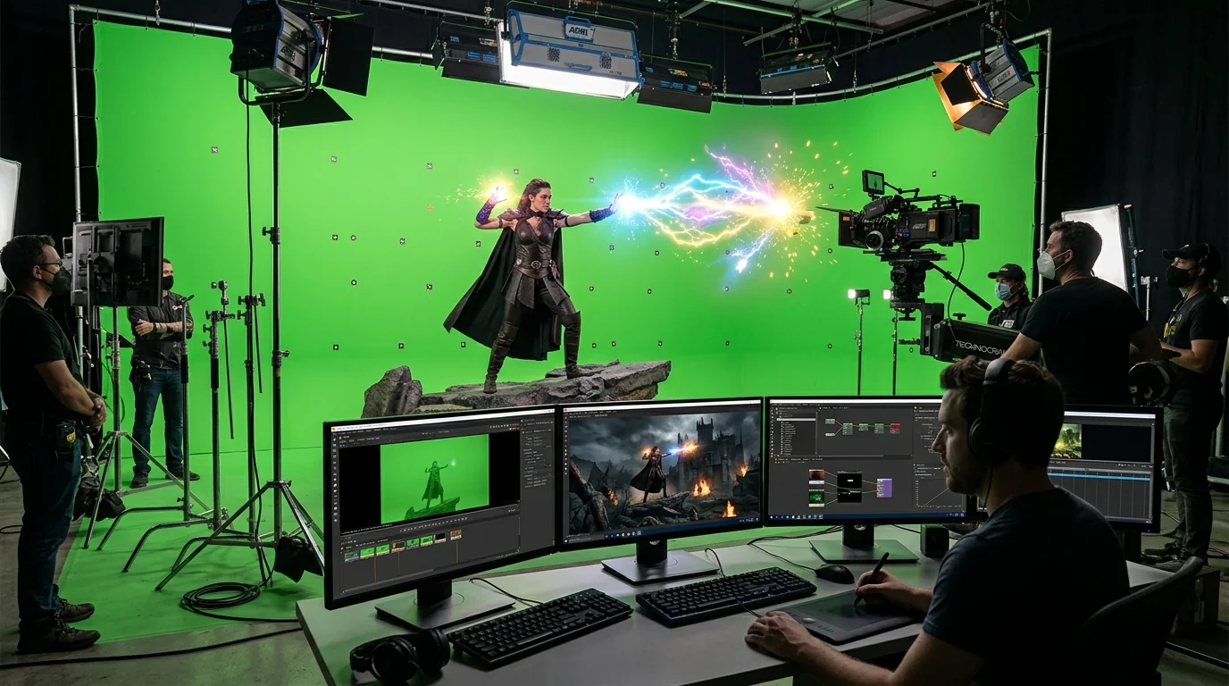 Compositing Plus (Layer & Node-Based VFX) - MAAC HSR Layout